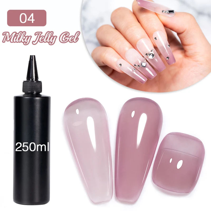 BOZLIN 1KG Super Shinny Top Coat UV Base Gel Polish Matte Top Coat Reinforce Gel Long Lasting Shinning Soak Off Nail Art Varnish