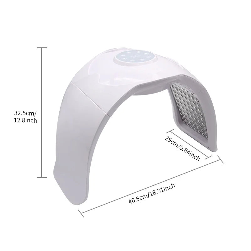 Facial Photon Led  8 Colors Face Mask Red Lights Infrared Therapy PDT Face Lifting Anti Wrinkle Machine Anti Acne Personal Care