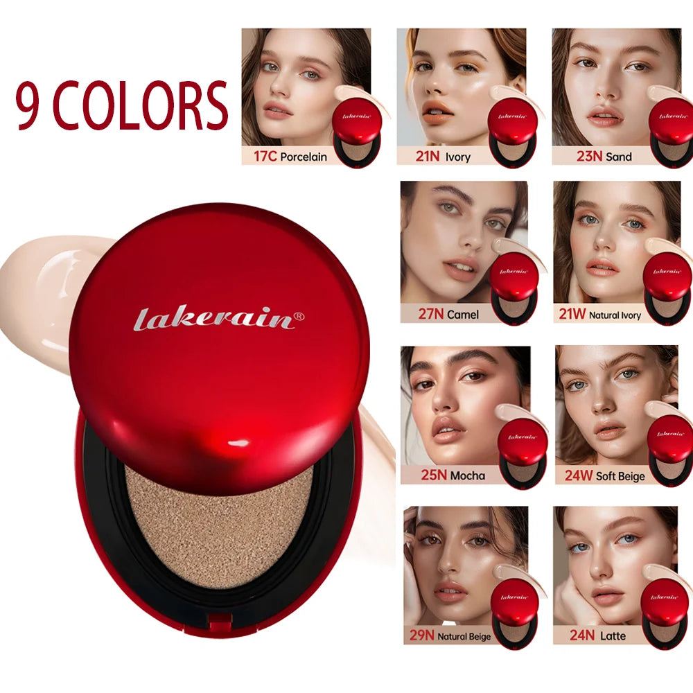Cushion Foundation 72 Hours Long-Lasting Lightweight Buildable Coverage Semi-Matte Finish Korean Cushion Founda