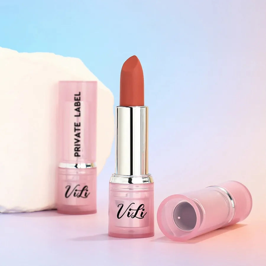 Custom 12colors Matte Lipstick Long Lasting Non-fading Waterproof Non Stick Cup Easy To Wear Sexy Velvet Lipstick Bulk Makeup