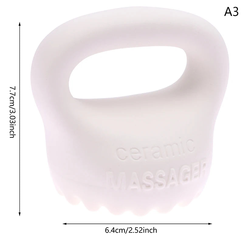 1Pcs Gua Sha Tools Face Massagers Facial SPA Massage Tool For Face Lift Ceramic Gua Sha Scraper Board Slimmer Skin Tightening