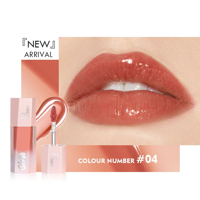 8 Color Moisturizing Lip Gloss Long Lasting Non-stick Cup Liquid Lipstick Waterproof Non-fading Matte Lip Makeup Cosmetic.