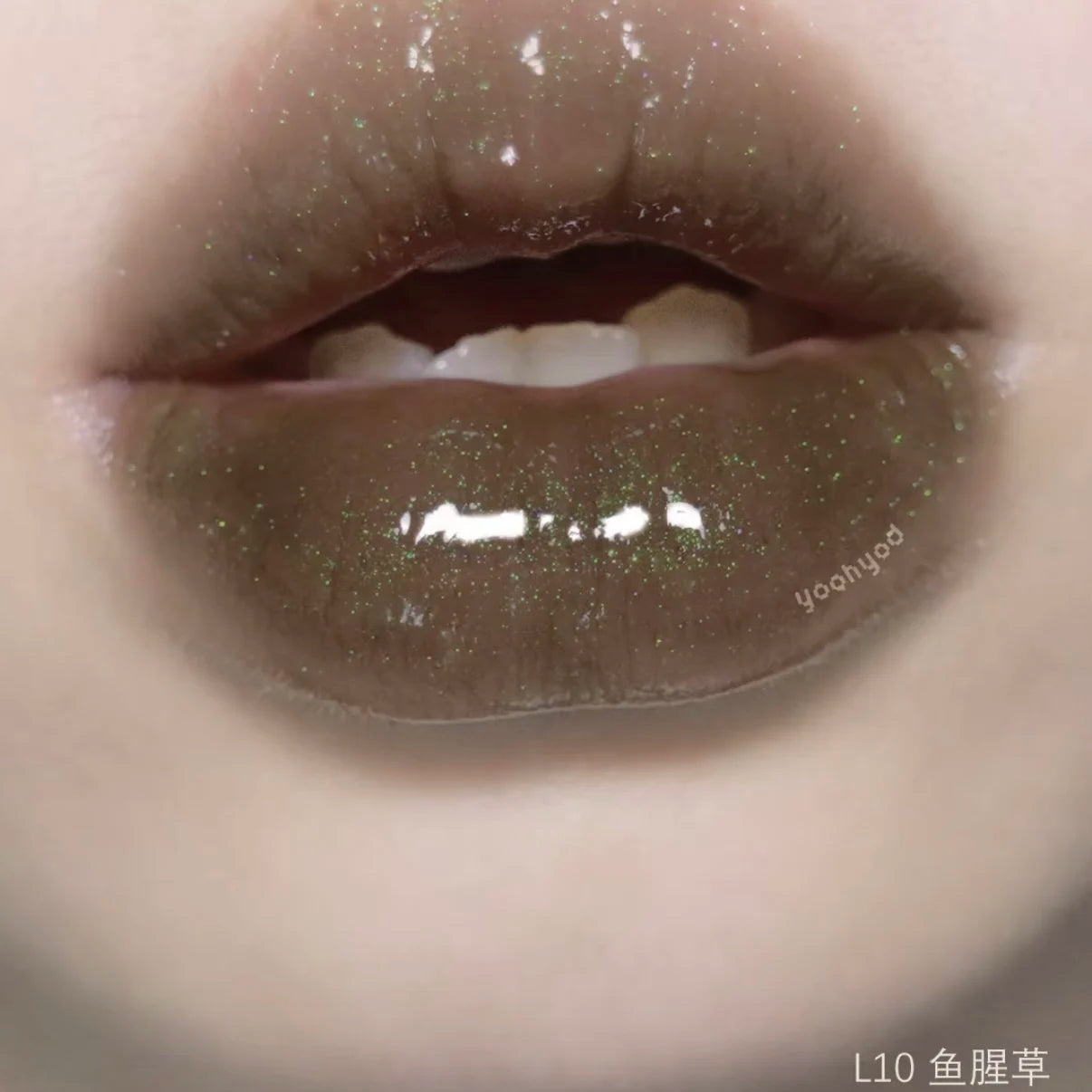 Girlcult Lip Glaze Compendium of Materia Medica Lipgloss Matte Velvet Lip Clay Green Shimmer Mirror Lipstick Lip Mud