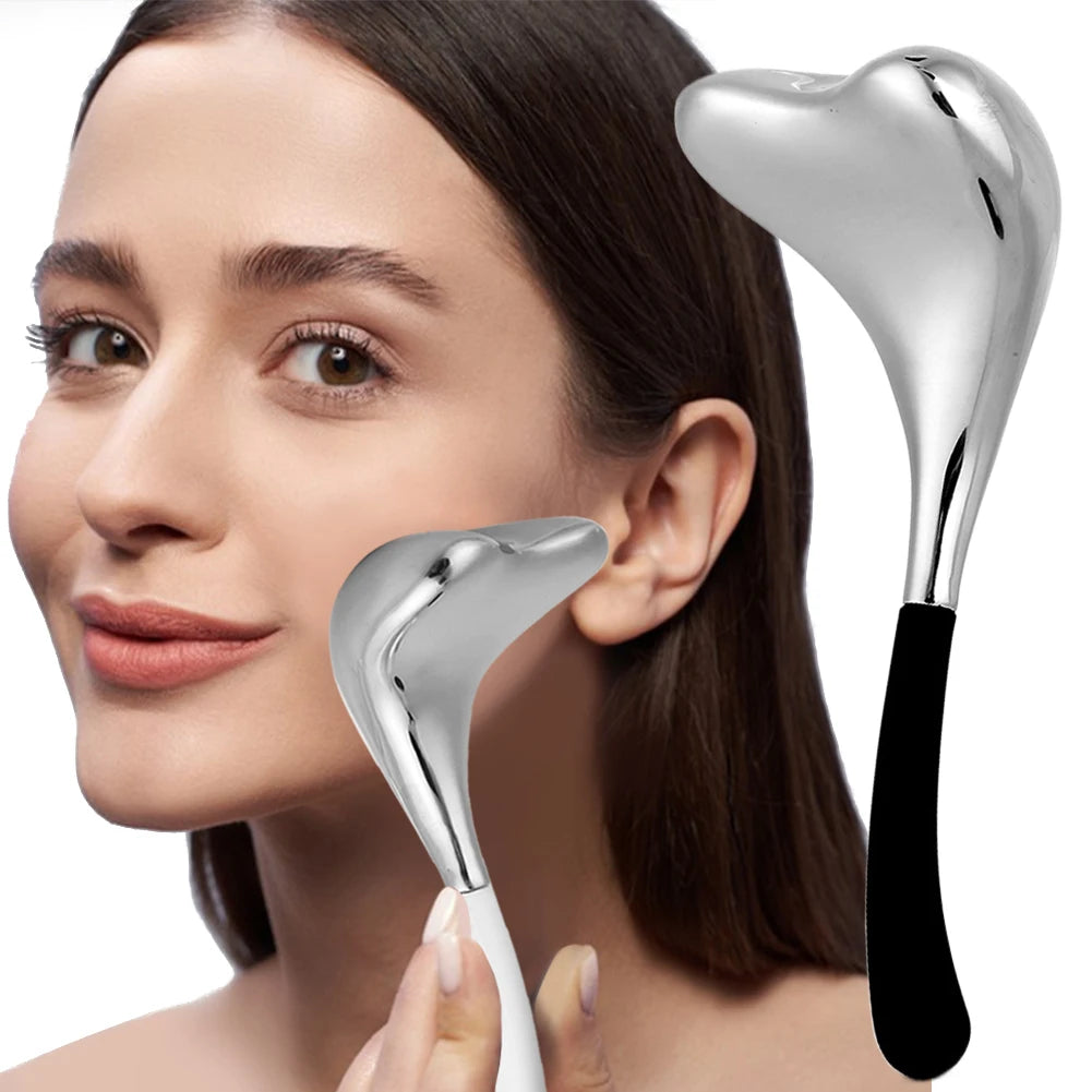 Ice Facial Roller Gua Sha Cryo Sticks Facial Skin Care Beauty Lifting Contouring Tools Reusable Ice Globe Balls Face Massagers