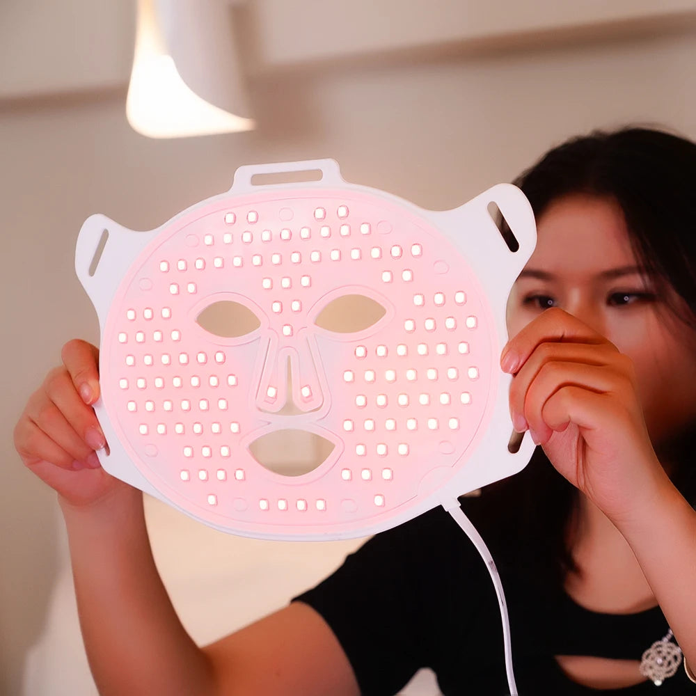 LED Light Therapy Mask Near Infrared and Red Light Therapy