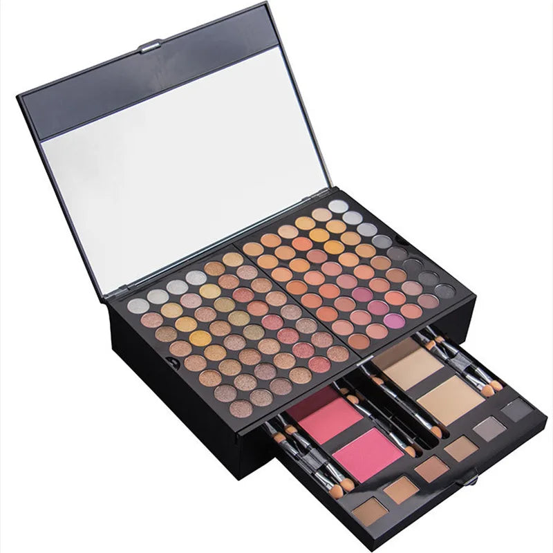 194 Color Makeup Pallet Professional All in On Makeup Kit for Women Eyeshadow Lipstick Blush Eyeliner Concealer Highlight Powder
