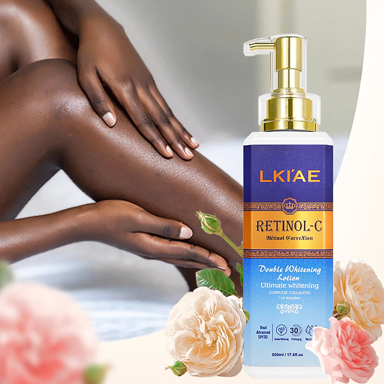 Ultimate Whitening Skin Care Set, With Retinol, Collagen, Remove Dark Spot, Moisturize, Nourish, Lighten Skin For All Skin Types