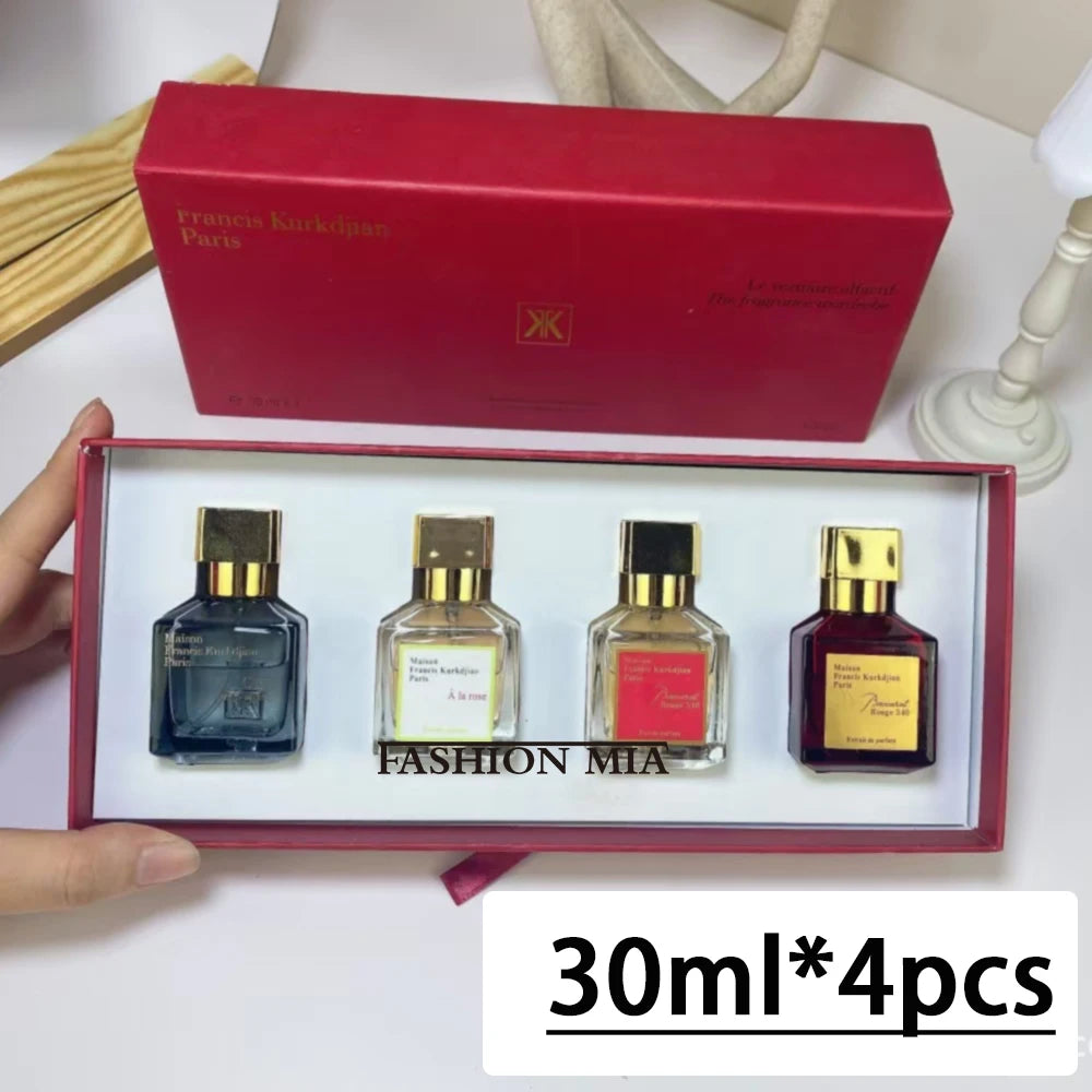 4pcs Original Brand Perfume for Women Men Lasting Fragrance Sexy Lady Attractive Aroma Cologne Parfum Paris Secret Perfumes