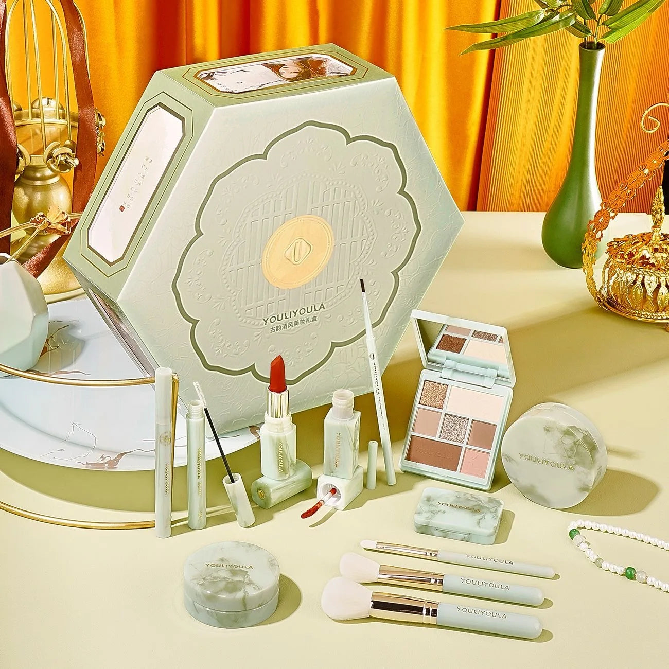 Makeup Set Valentine's Day Make Up Full Set All In One Skin Care 12 Piece Birthday Gift Cosmetic Gift Mystery Box For Women