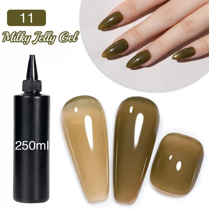 BOZLIN 1KG Super Shinny Top Coat UV Base Gel Polish Matte Top Coat Reinforce Gel Long Lasting Shinning Soak Off Nail Art Varnish