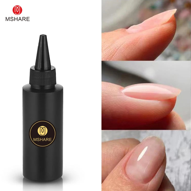 MSHARE 100ML Nail Gel Polish Soak Off UV LED Nails Vernis Semi Permanent Varnish Polish White Red Nail Gel Art
