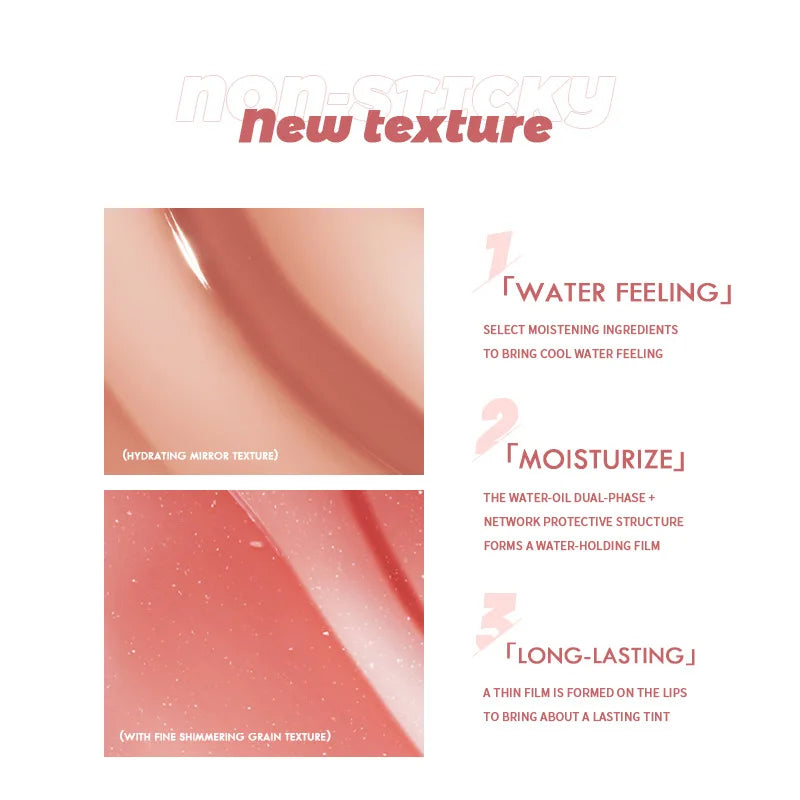 8 Color Moisturizing Lip Gloss Long Lasting Non-stick Cup Liquid Lipstick Waterproof Non-fading Matte Lip Makeup Cosmetic.