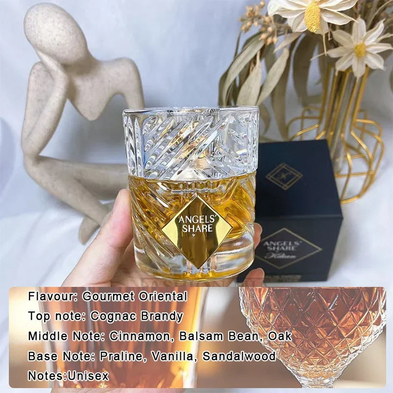 50ml Original Brand Lasting Perfume Natural Floral Fruity Ice Rose Flame Wormwood Apple Brandy EDT for Men's Women