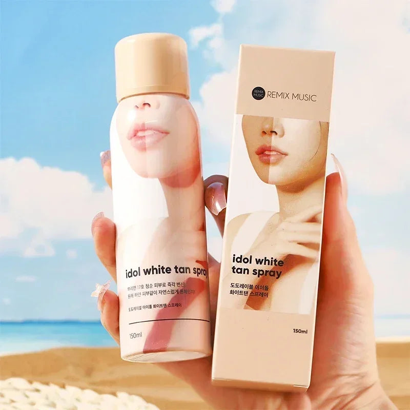 150ml Korean Idol Spray Liquid Foundation Concealer Brighten Whitening Moisturizing BB Cream Base Body Foundation