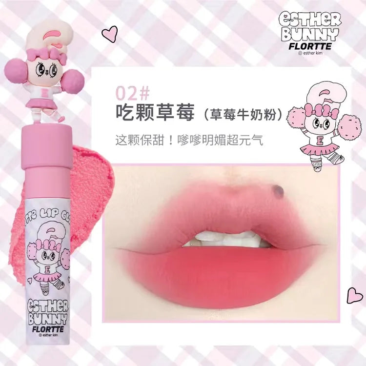 FLORTTE&MIKKO Mirror Lip Glaze Waterproof Translucent Lipstick Korean Makeup Lipgloss Lip Plumper Gloss, Moisturizing Lip Oil