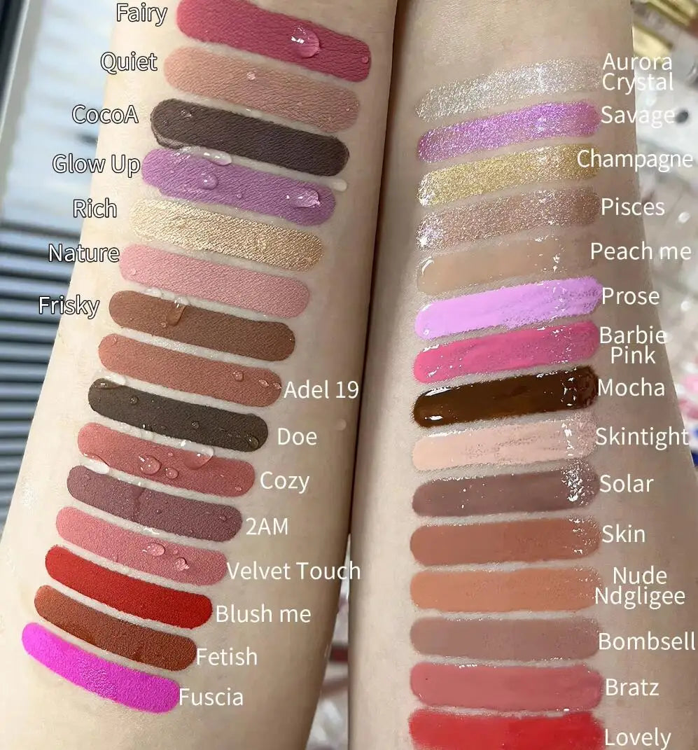 Liquid Lipstick Waterproof Long Lasting Private Label Lipsticks