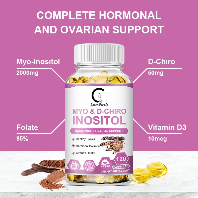 Myo Inositol & D-Chiro Inositol Supplements