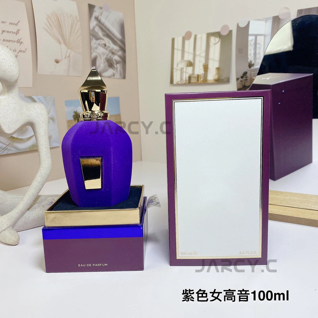 100ml Brand Pure Grass Yellow Coro Black Opera Purple Soprano Women Men Perfume Fragrance Spray Lasting Time Scent