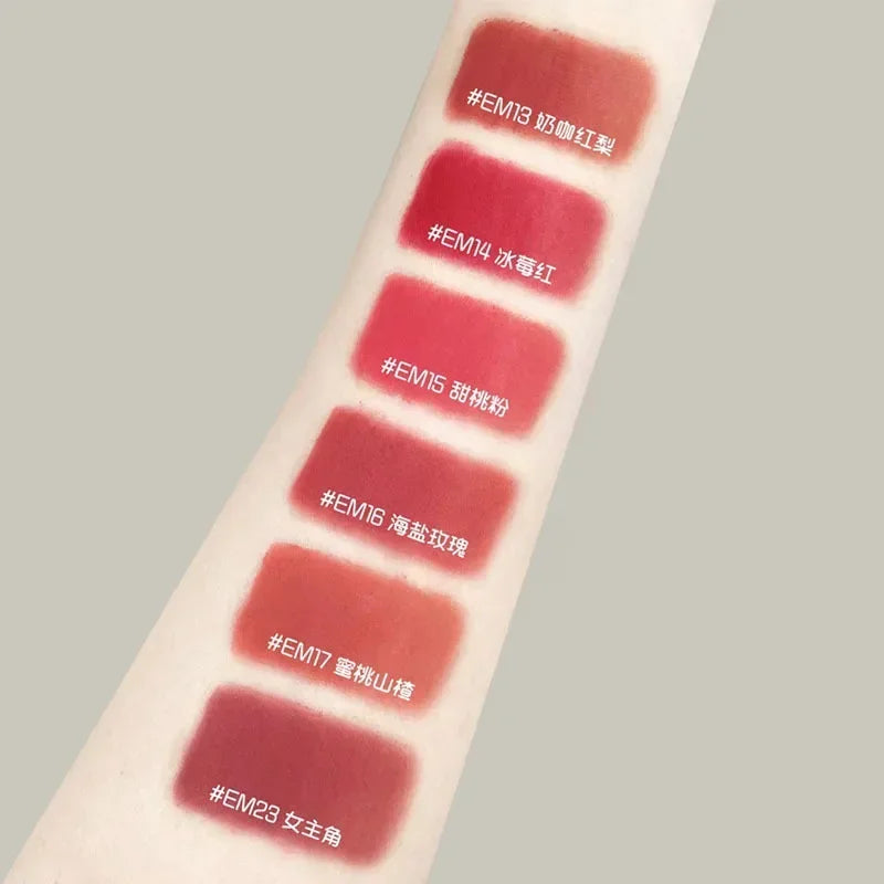 INTO YOU Lip Mud Lip Gloss Velvet Lipstick Lip Glaze Women Makeup Matte Waterproof Long Lasting Red Tint Rare Beauty Cosmetics