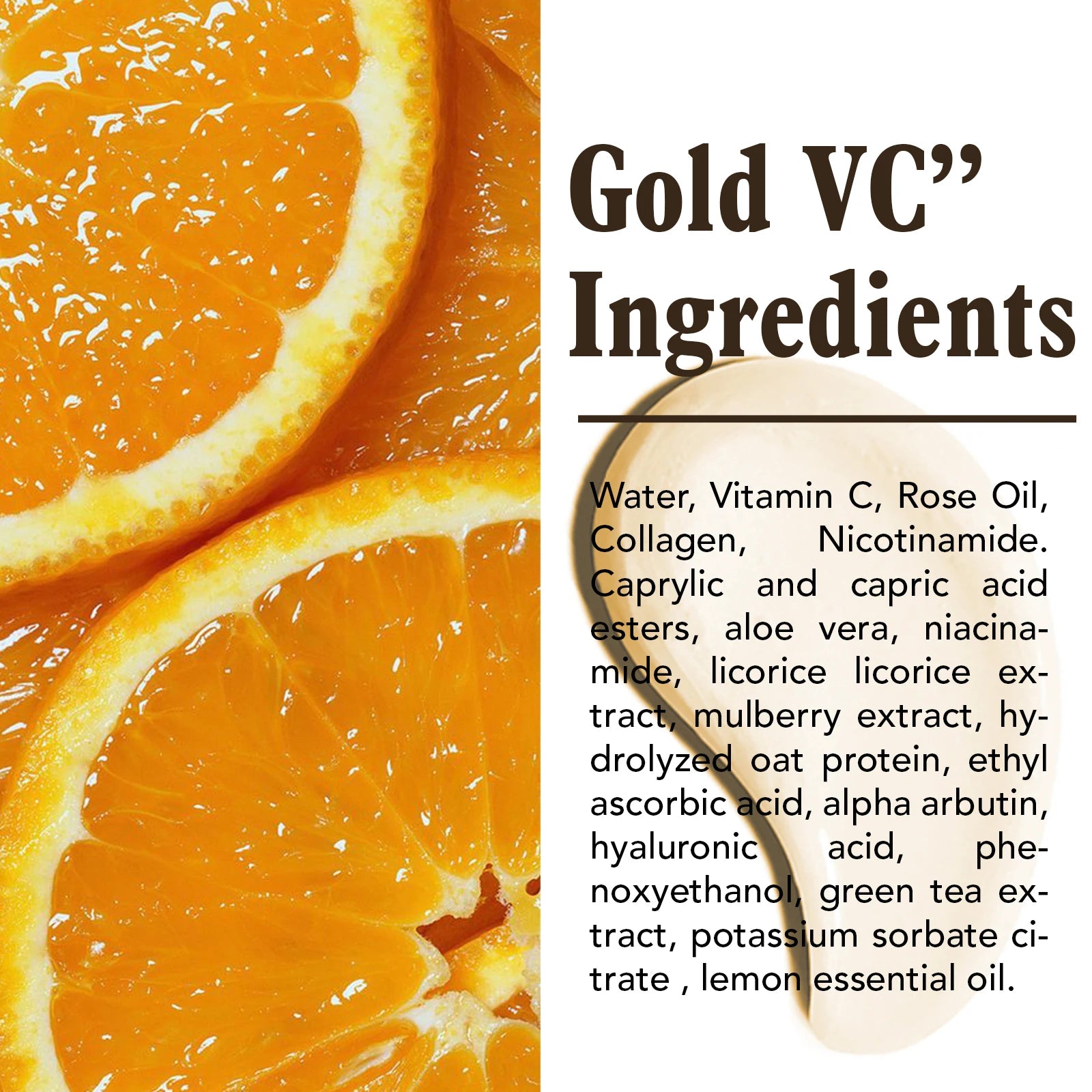 Ailke Vitamin C Rejuvenating Brightening Moisturizing Cream, containing collagen and niacinamide, anti-aging, smoothing skin