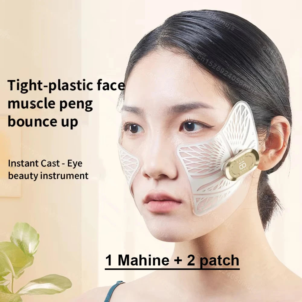 EMS Face Eye Massager Electric Muscle Stimulator Facial Massagers Beauty Eyes Facial Lifting Fatigue Relief  Skin Care