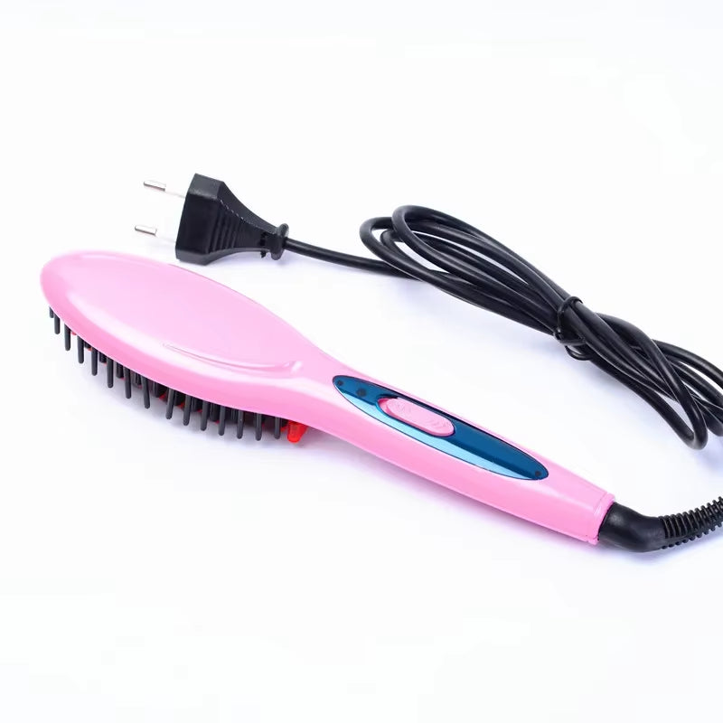 Electric Hair Straightener Brush Hair Care Styling Hair Straightener Comb Auto Massager Straightening Irons Simplyfast Hair Iron
