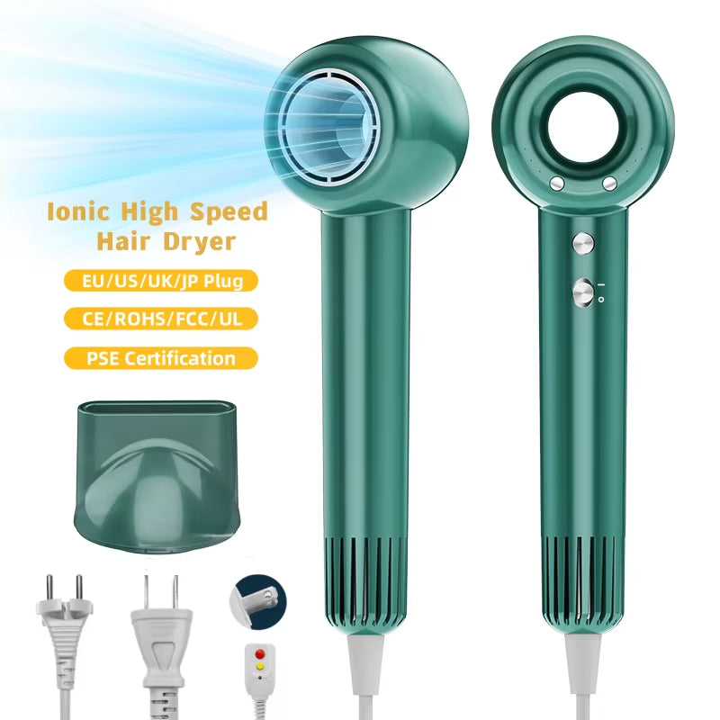 High Speed Hair Dryers Negative Ion Hair Care Quick Dry Professinal Leafless Hair Dryer Personal Styling Salon Appliance