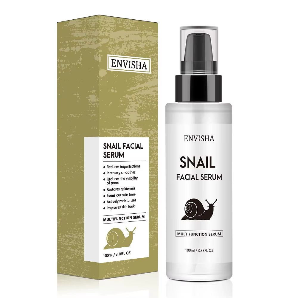Snail Collagen Face Serum Facial Firming Skin Care Anti-Aging Wrinkle Moisturizing Whitening Beauty Health Shrink Pores