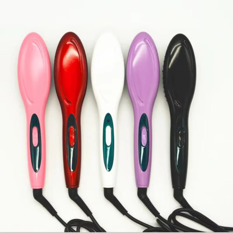 Electric Hair Straightener Brush Hair Care Styling Hair Straightener Comb Auto Massager Straightening Irons Simplyfast Hair Iron