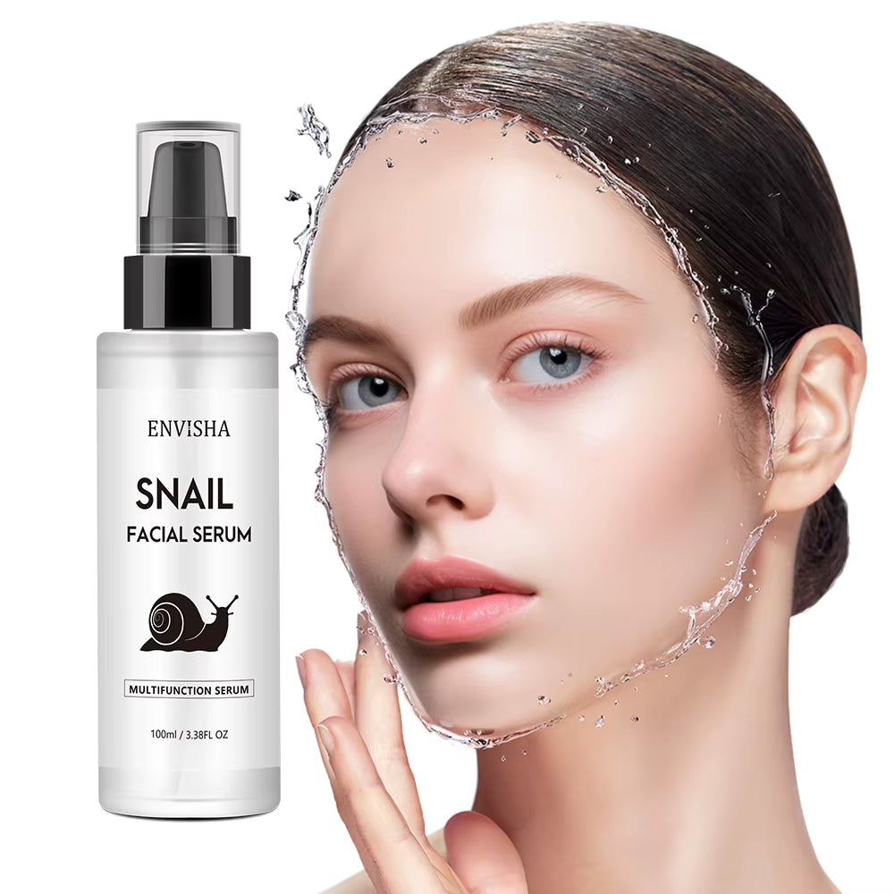 Snail Collagen Face Serum Facial Firming Skin Care Anti-Aging Wrinkle Moisturizing Whitening Beauty Health Shrink Pores