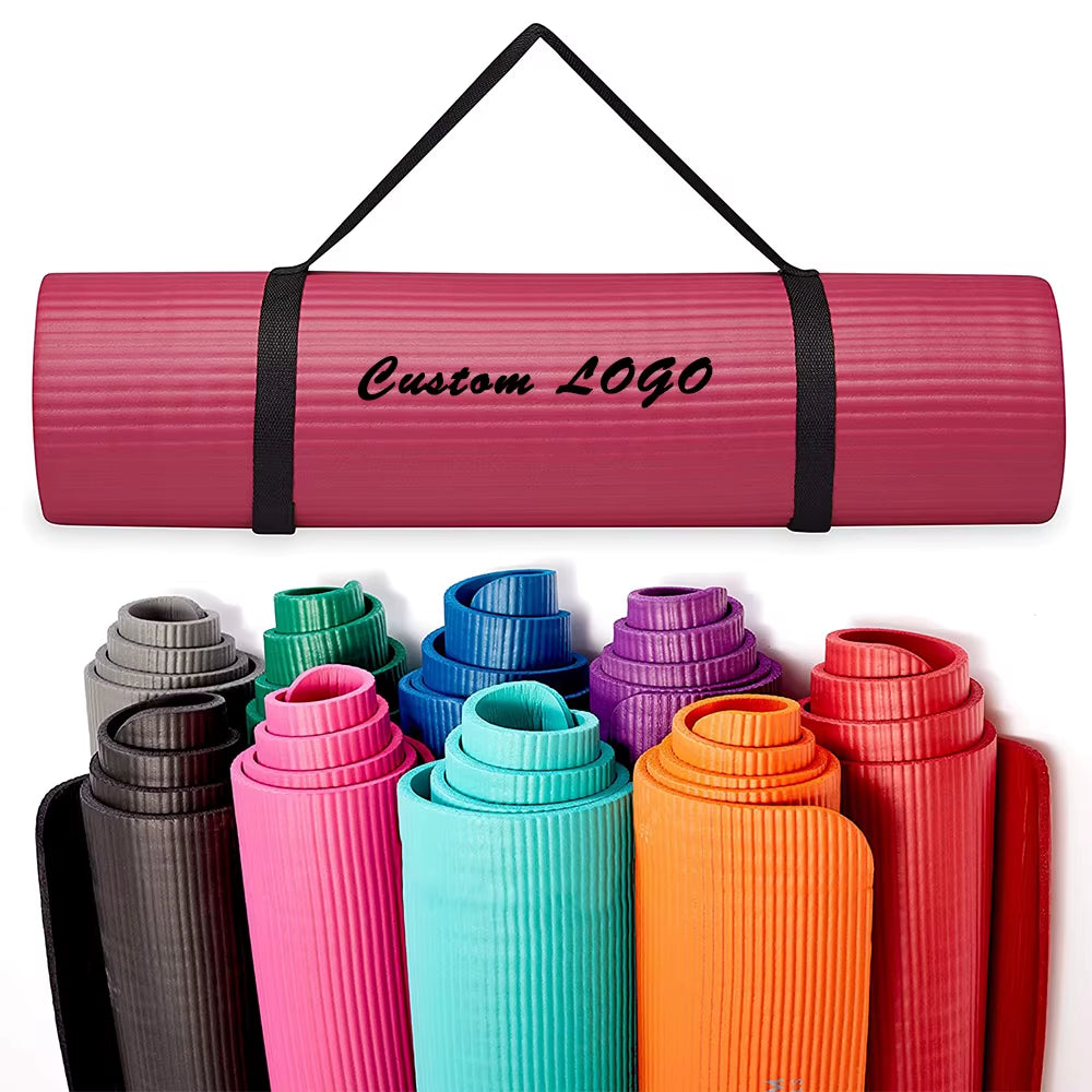 Custom Print Yoga Mats Eco Friendly Exercise Matt Private Label Non Slip Yoga Mat 8Mm