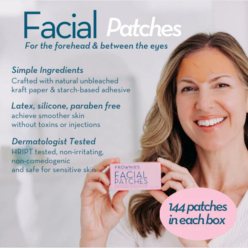 Forehead & between Eyes Facial Patches