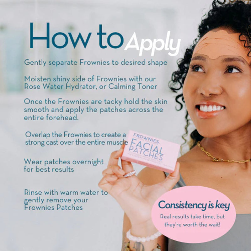 Forehead & between Eyes Facial Patches