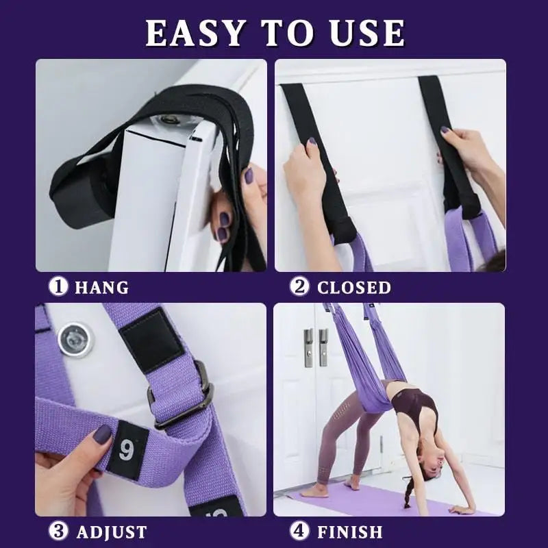 Adjustable Aerial Yoga Straps