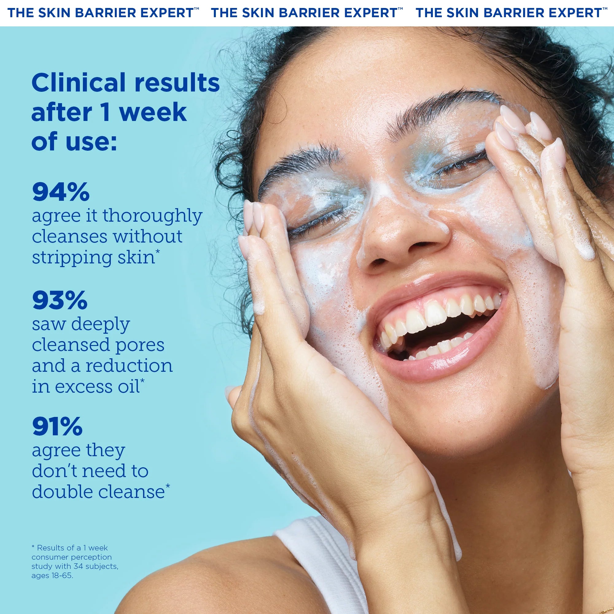 Barrier+ Ceramide + Ectoin Gentle Gel Cleanser