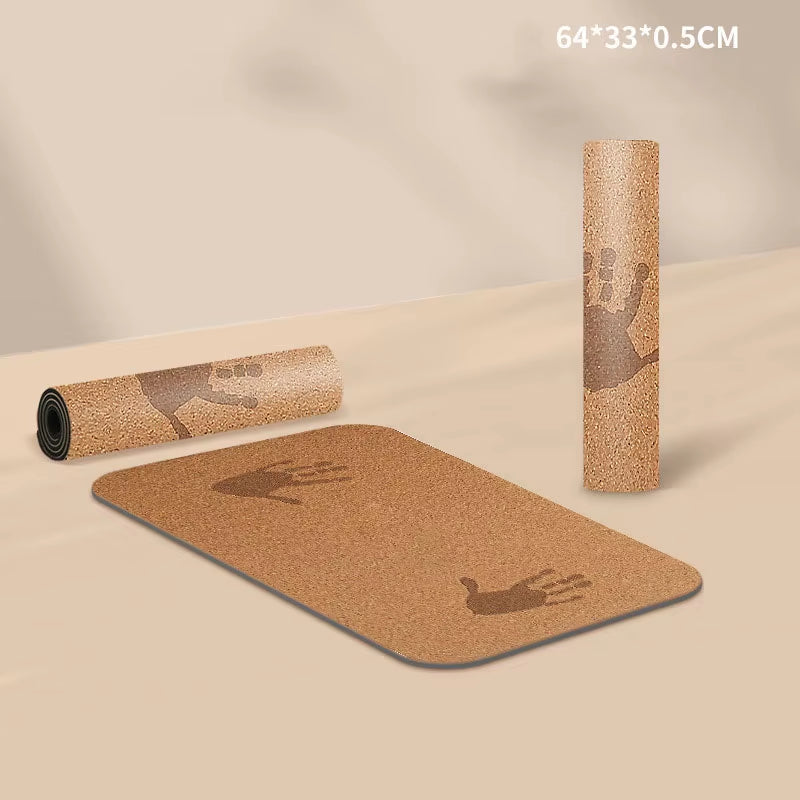 4.5MM Thick PU Yoga Mats Small Anti-Slip Sport Fitness Mat for Exercise Yoga and Pilates Gymnastics Mat Fitness Equipment